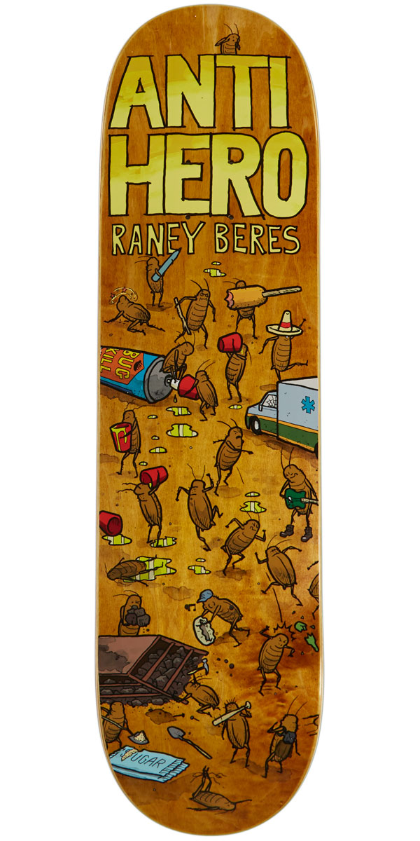 Anti-Hero Raney Roached Out Skateboard Deck - 8.25