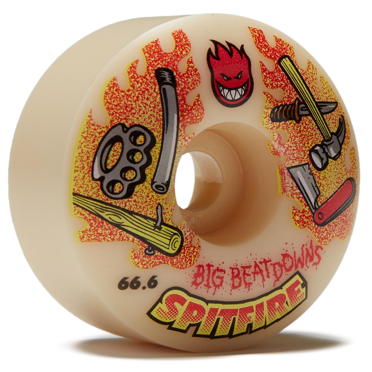 Spitfire F4 99 Big Beatdowns Classics Skateboard Wheels - 66.6mm image 1
