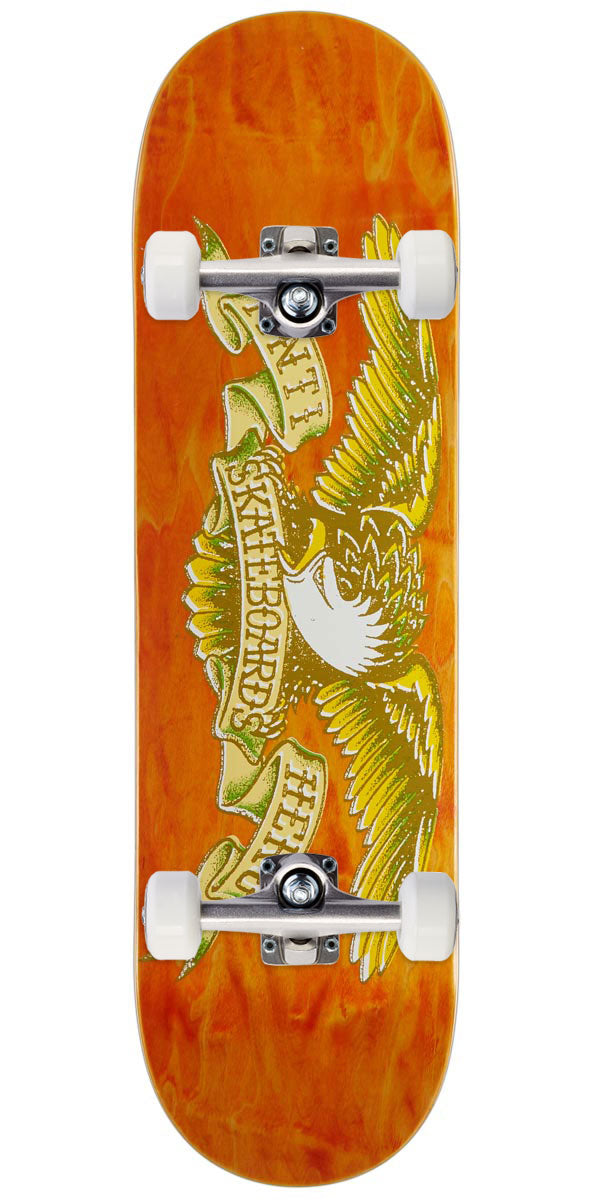 Anti-Hero Misregistered Eagle II Skateboard Complete - Assorted Stains - 8.50