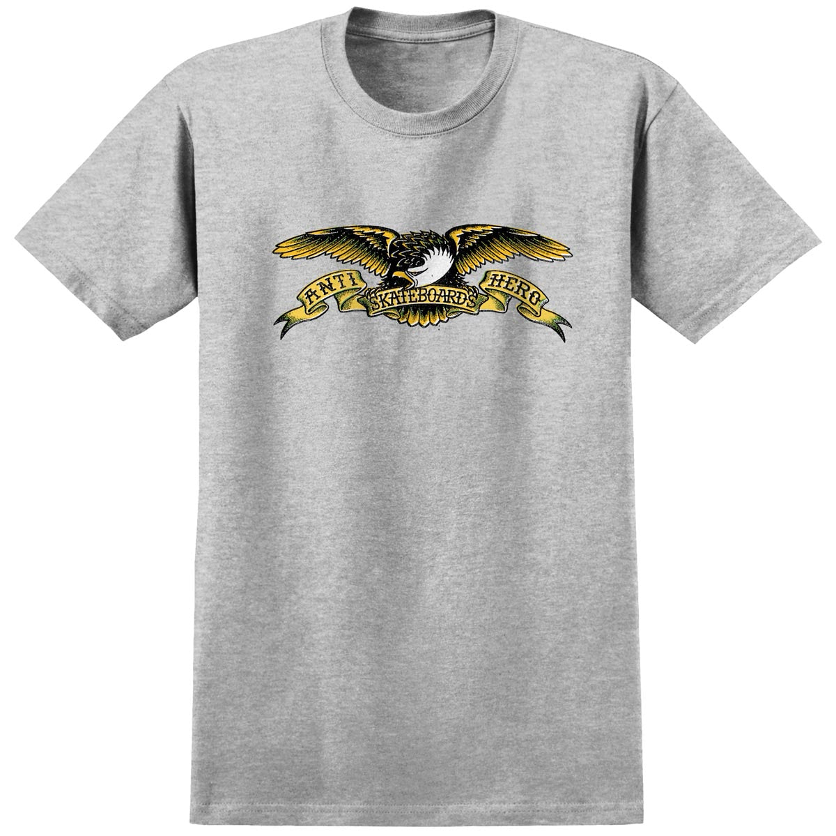 Anti-Hero Misregister Eagle T-Shirt - Heather Grey/Black image 1