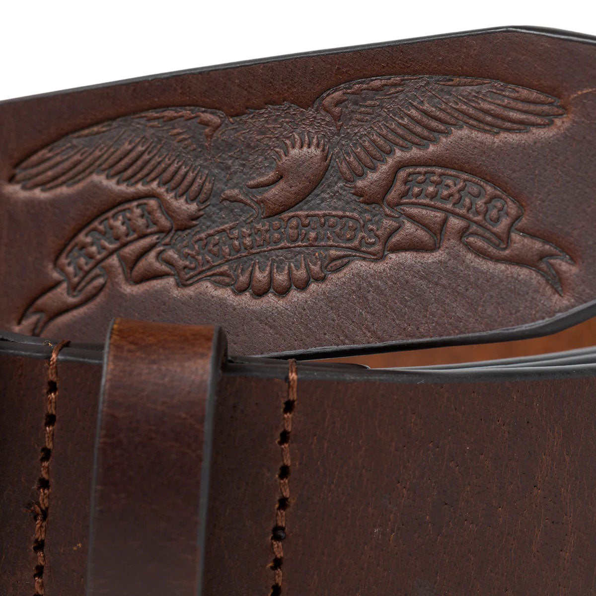 Anti-Hero Basic Eagle Belt - Brown/Black image 2