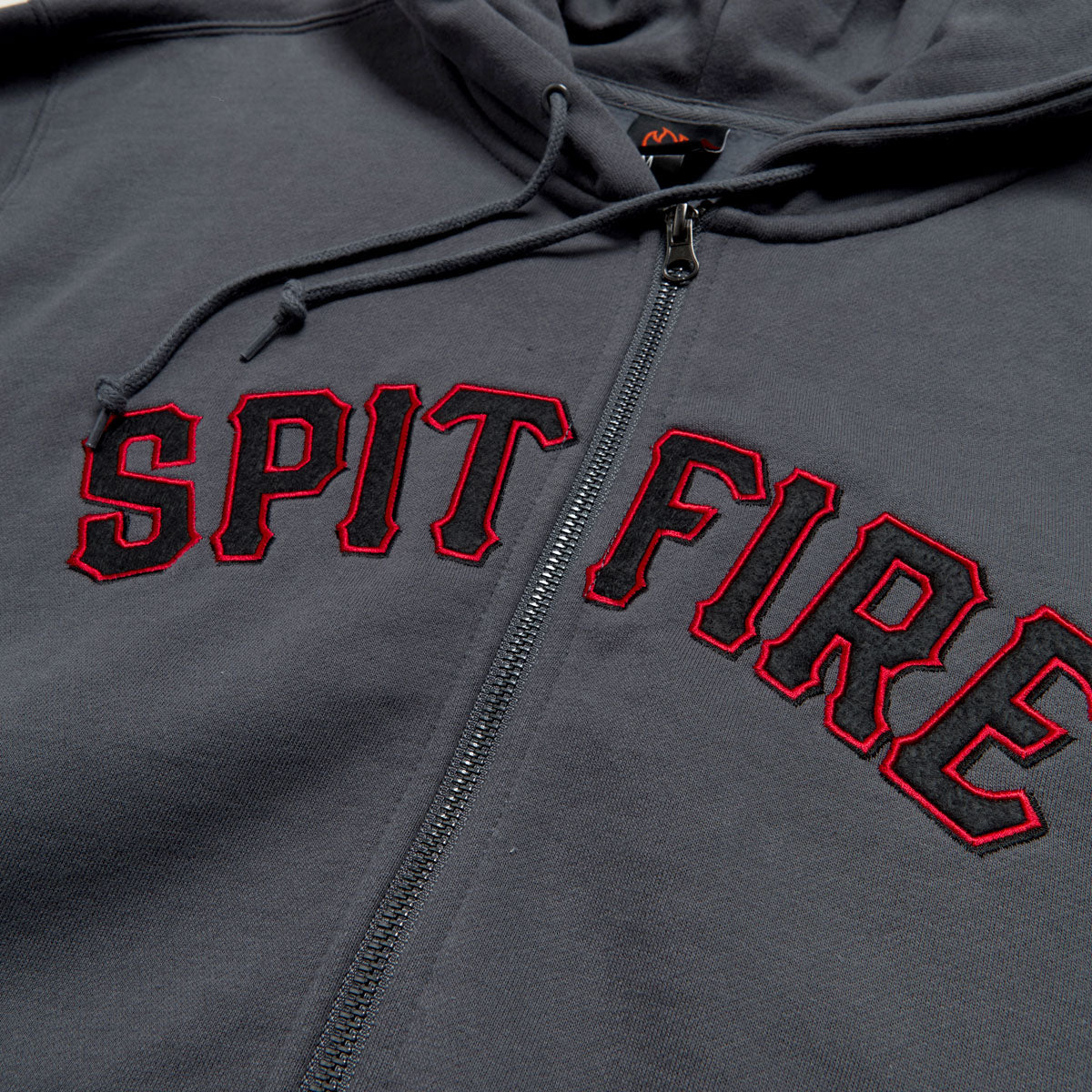 Spitfire Spitball Zip Up Hoodie - Charcoal image 2