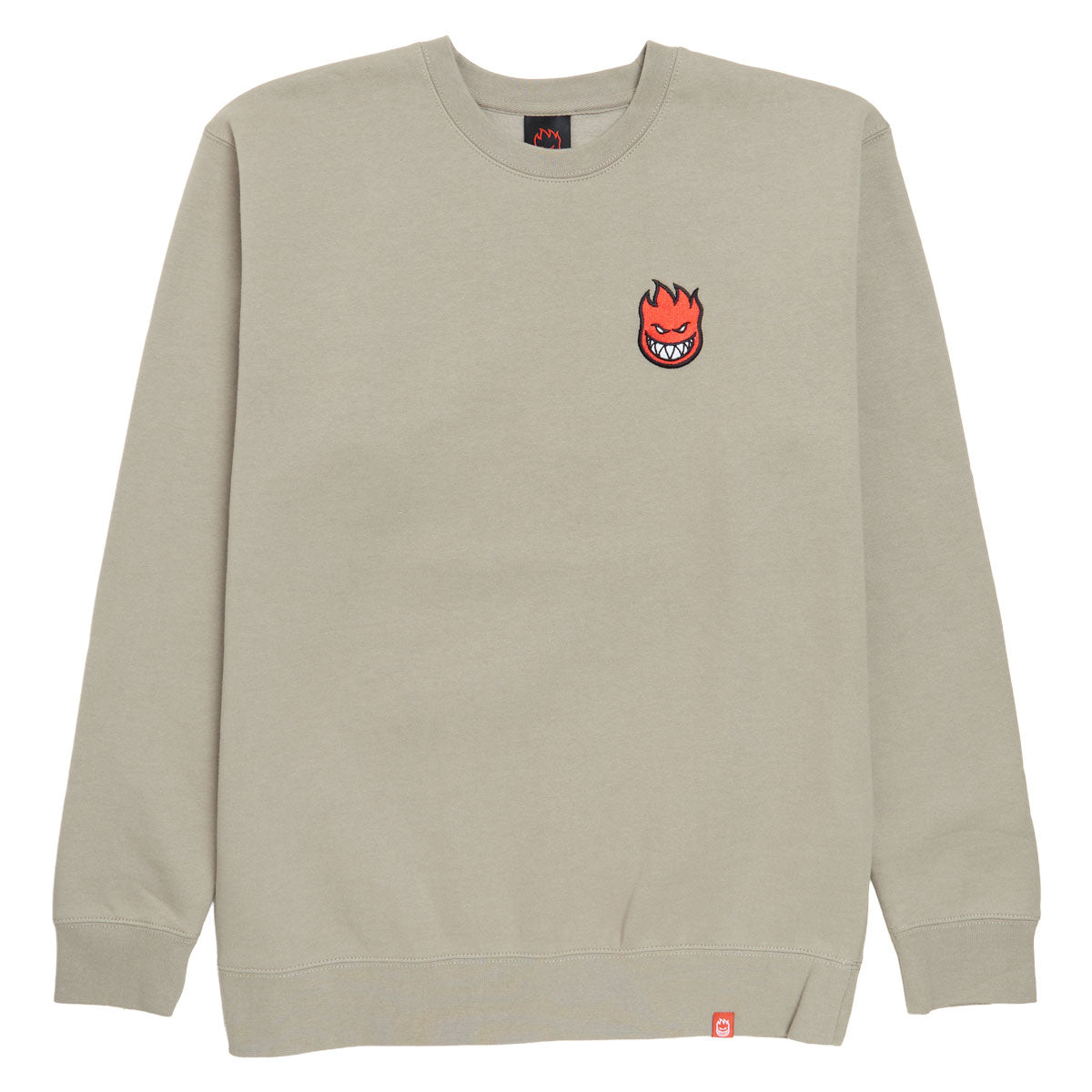 Spitfire Lil Bighead Fill Sweatshirt - Cement/Red/Black/White image 1