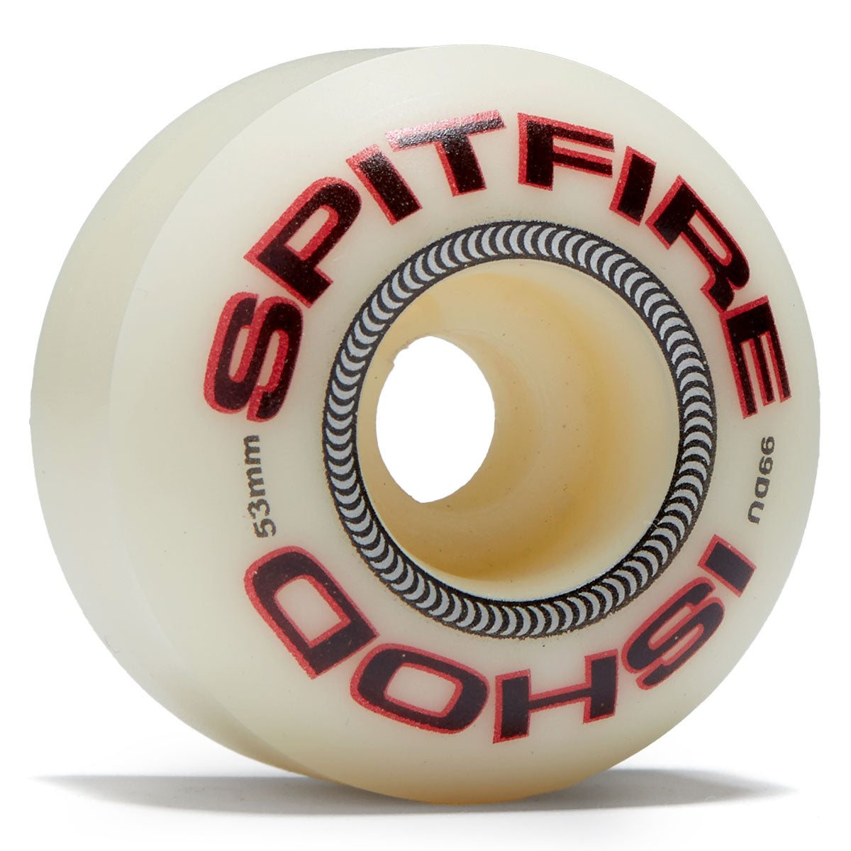 Spitfire F4 99d Lock-in Classic Ishod Skateboard Wheels - Natural - 53mm image 1