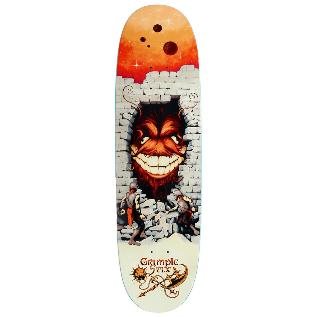 Anti-Hero Grimplestix Barbarians Team Skateboard Deck - 8.75