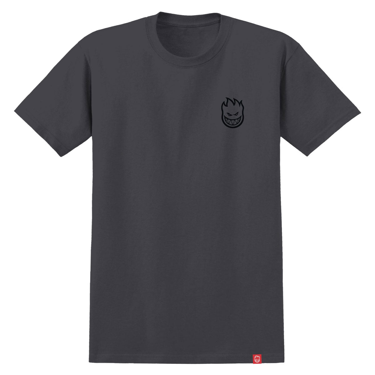Spitfire Lil Bighead T-Shirt - Charcoal/Black 2025 image 1