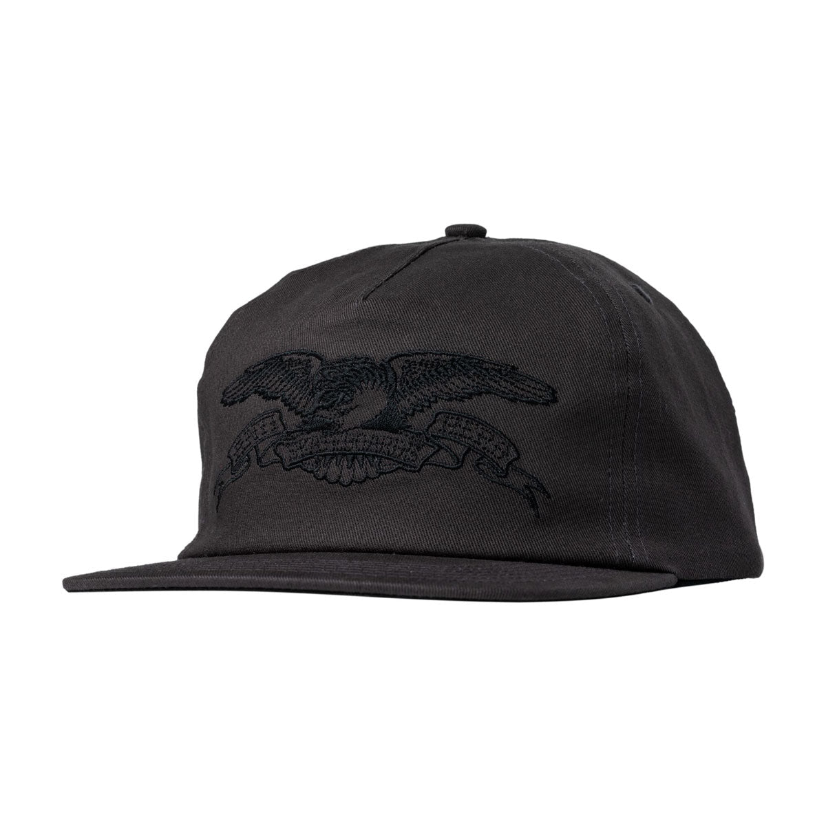 Anti-Hero Basic Eagle Hat - Black/Black 2025 image 1
