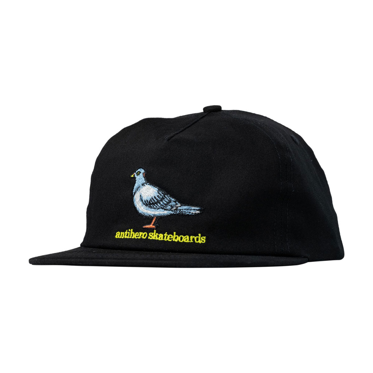 Anti-Hero Lil Pigeon Hat - Black/Yellow 2025 image 1