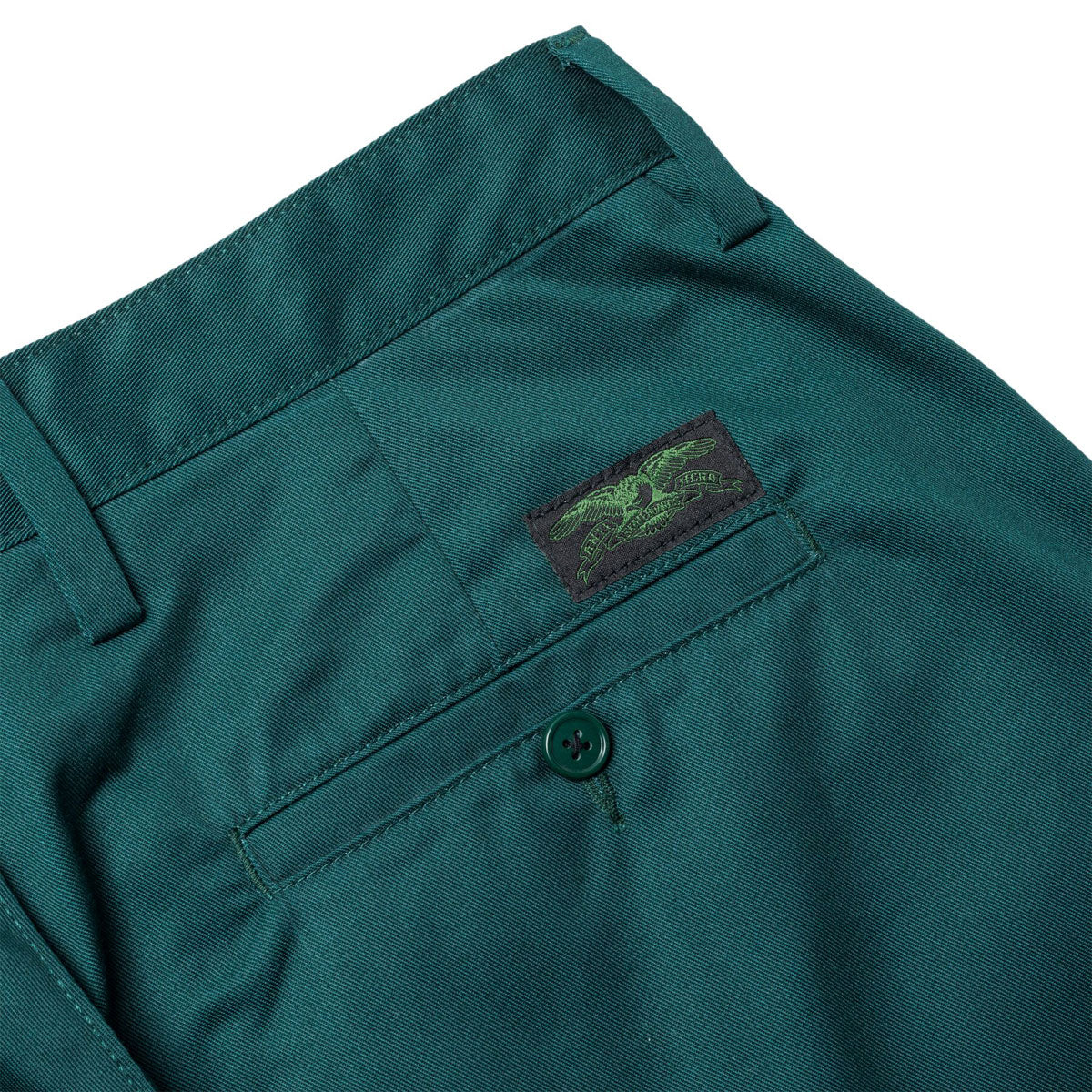 スケートボード ANTI HERO HECHO POR SKATE SHORTS ANTI HERO HECHO POR SKATE SHORTS DARK GREEN 32inch