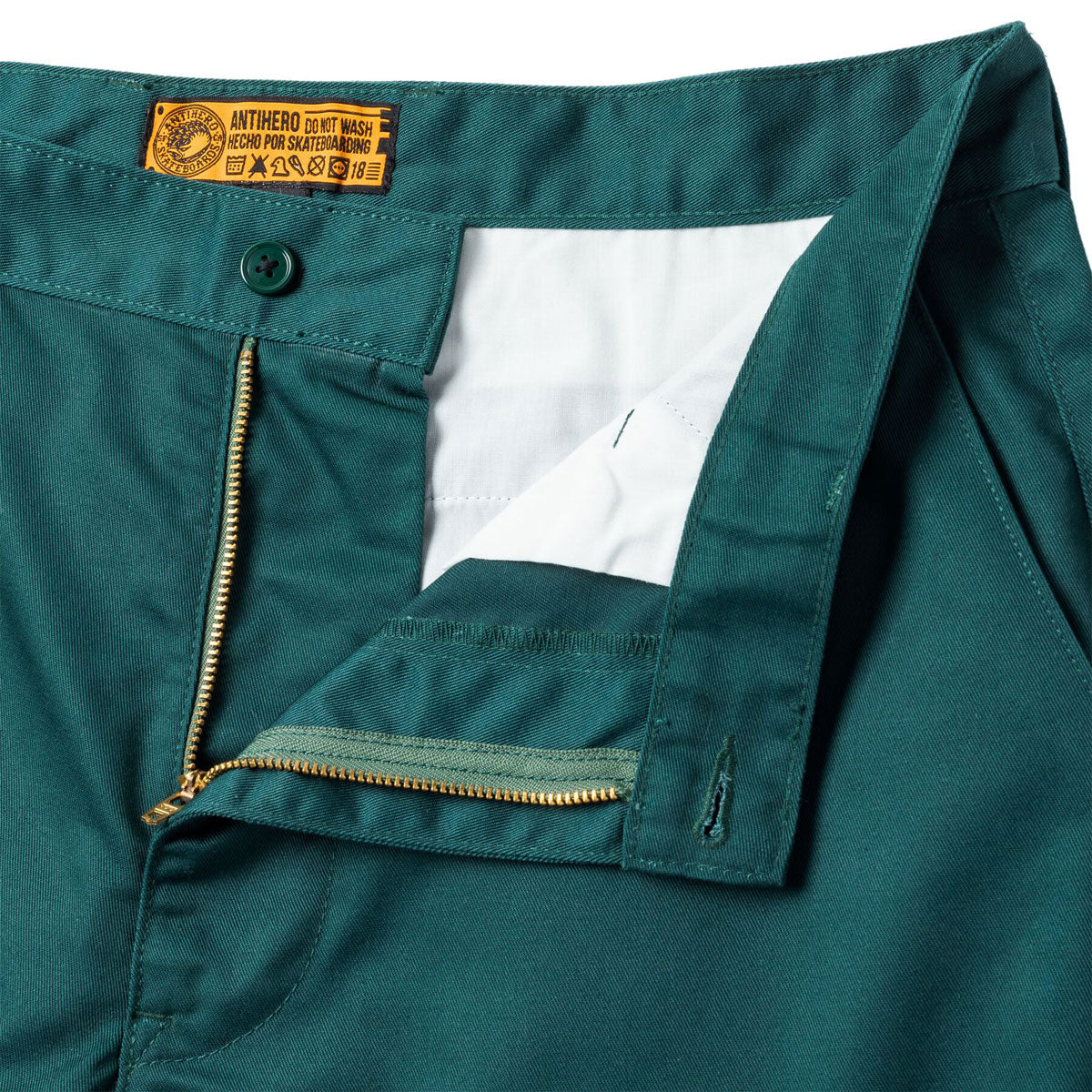 Anti-Hero Hecho Por Skate Shorts - Dark Green image 5