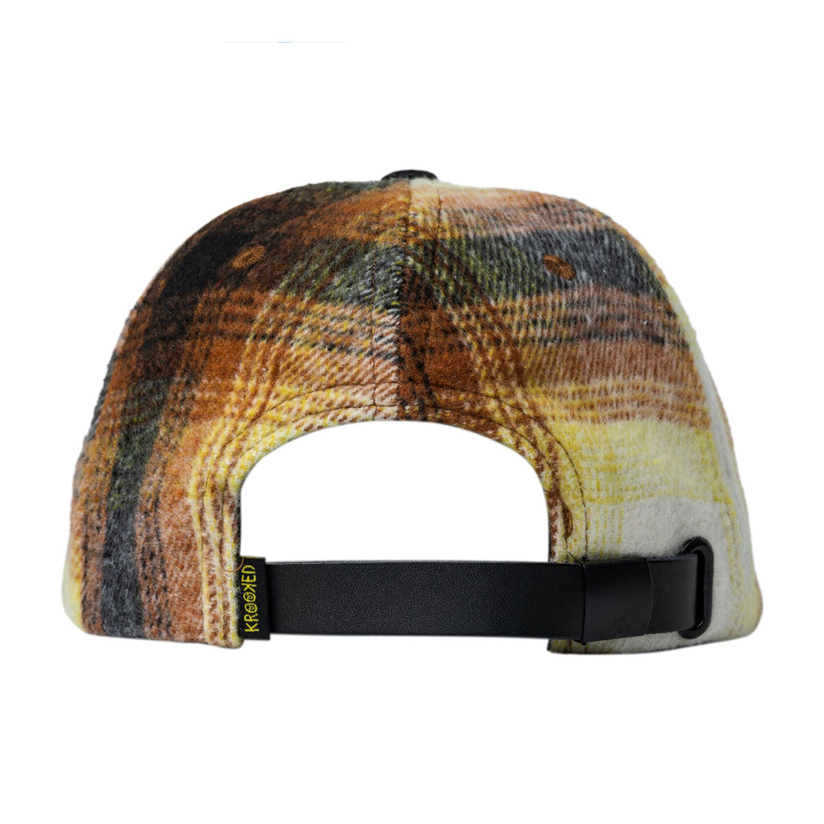Krooked Double Ok Script Hat - Flannel/Black image 2