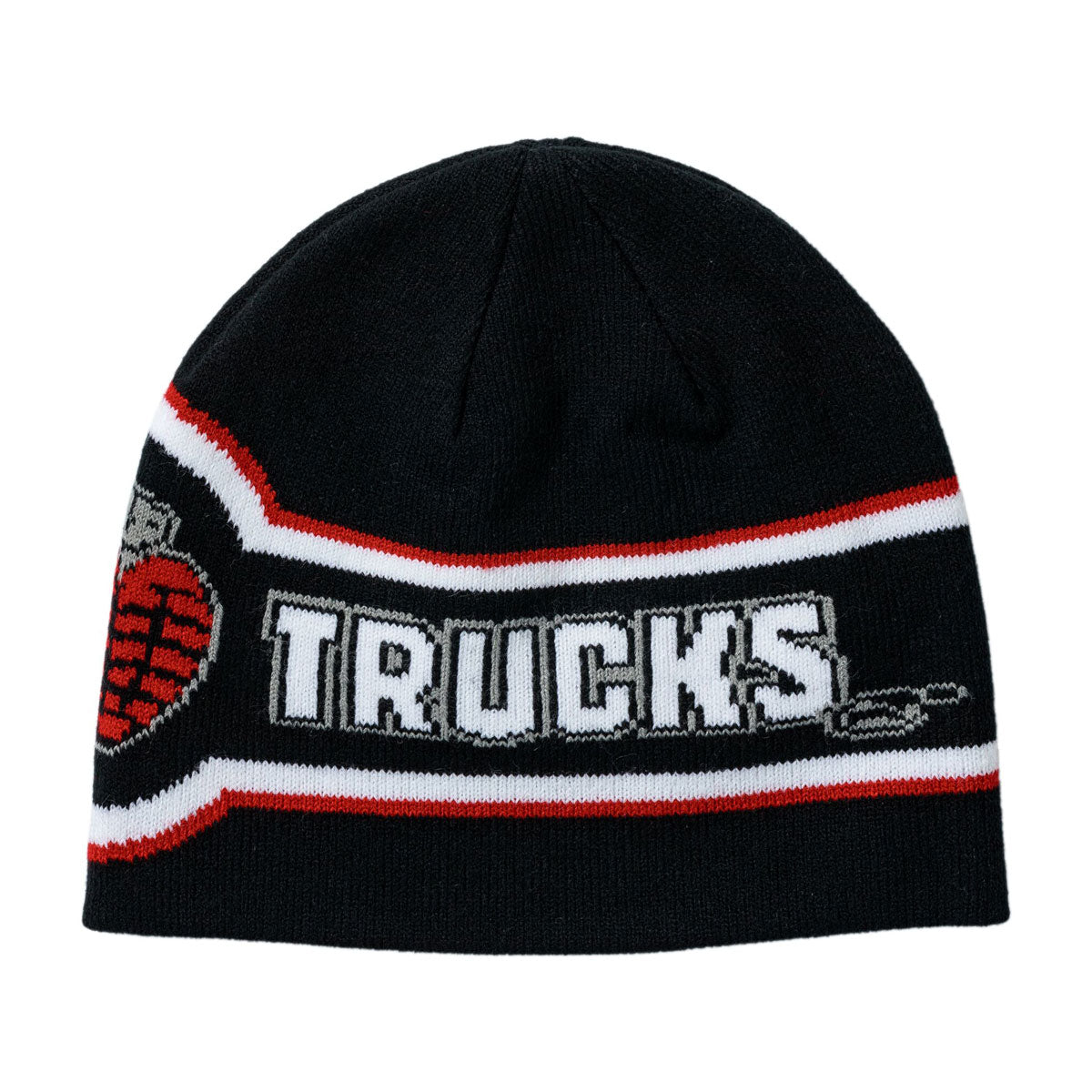 Thunder OG Grenade Beanie - Black/Red/Silver image 2