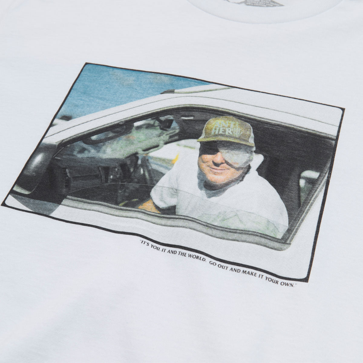 Anti-Hero Grosso T-Shirt - White/Photo image 2