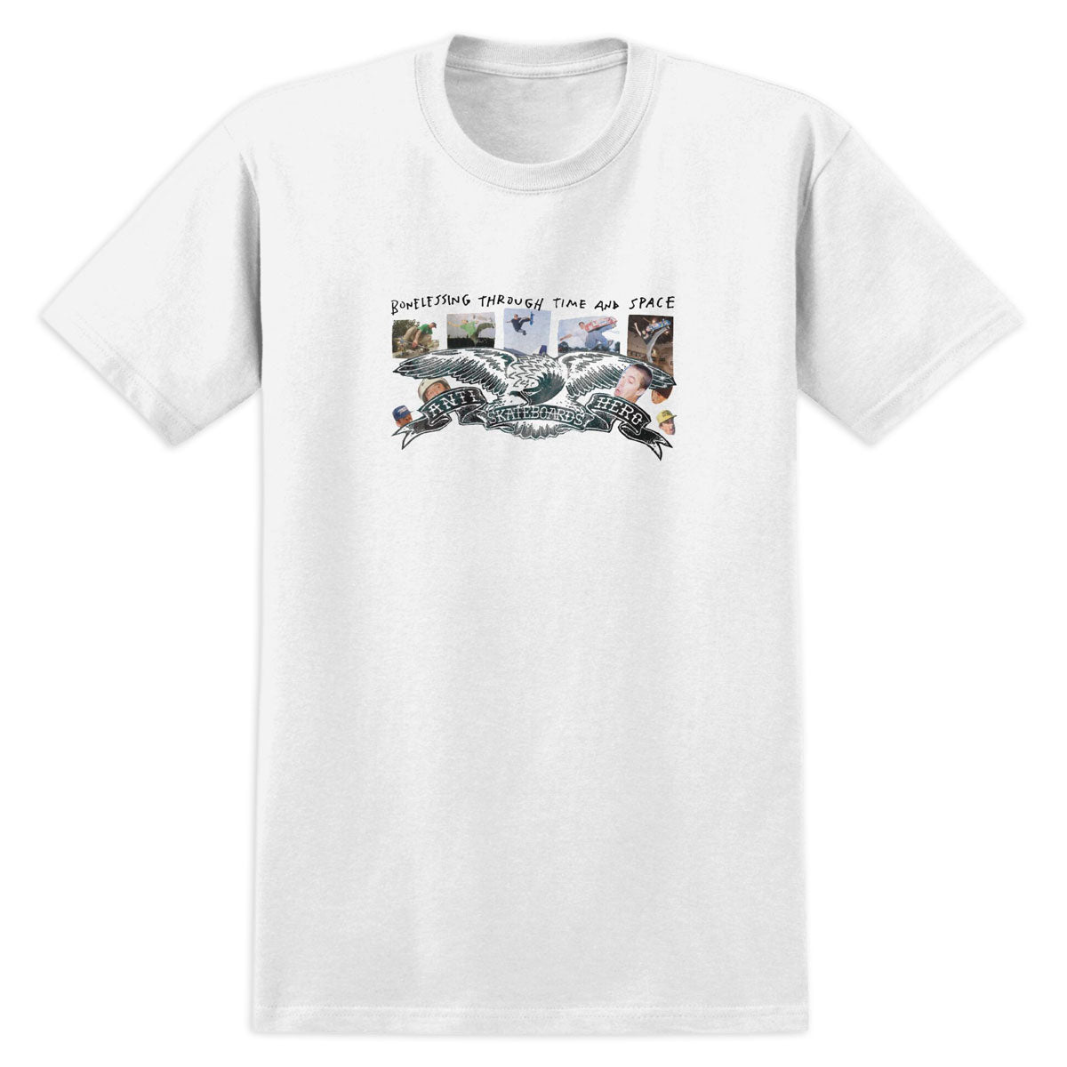 Anti-Hero Boneless In Space T-Shirt - White/Photo image 1