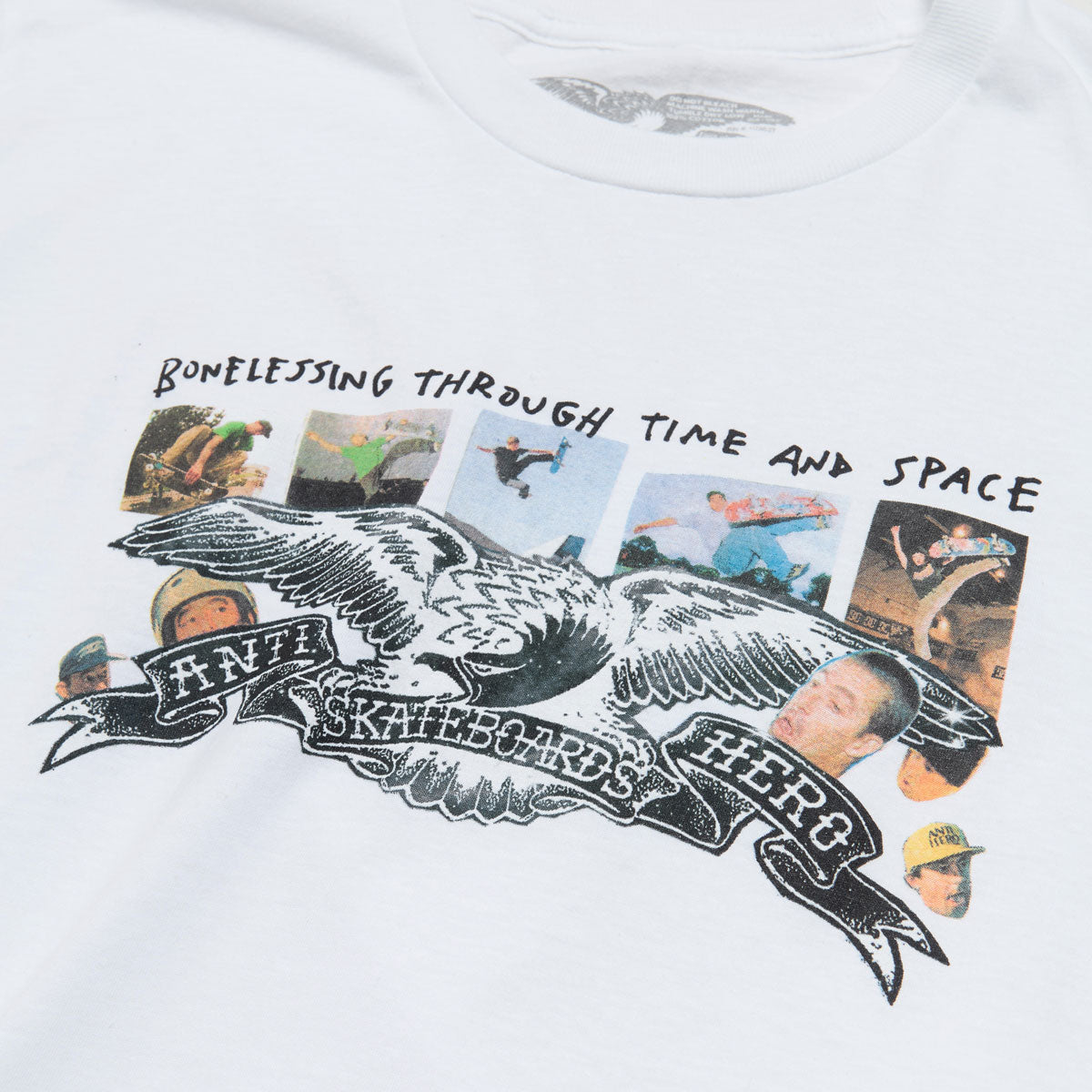 Anti-Hero Boneless In Space T-Shirt - White/Photo image 2