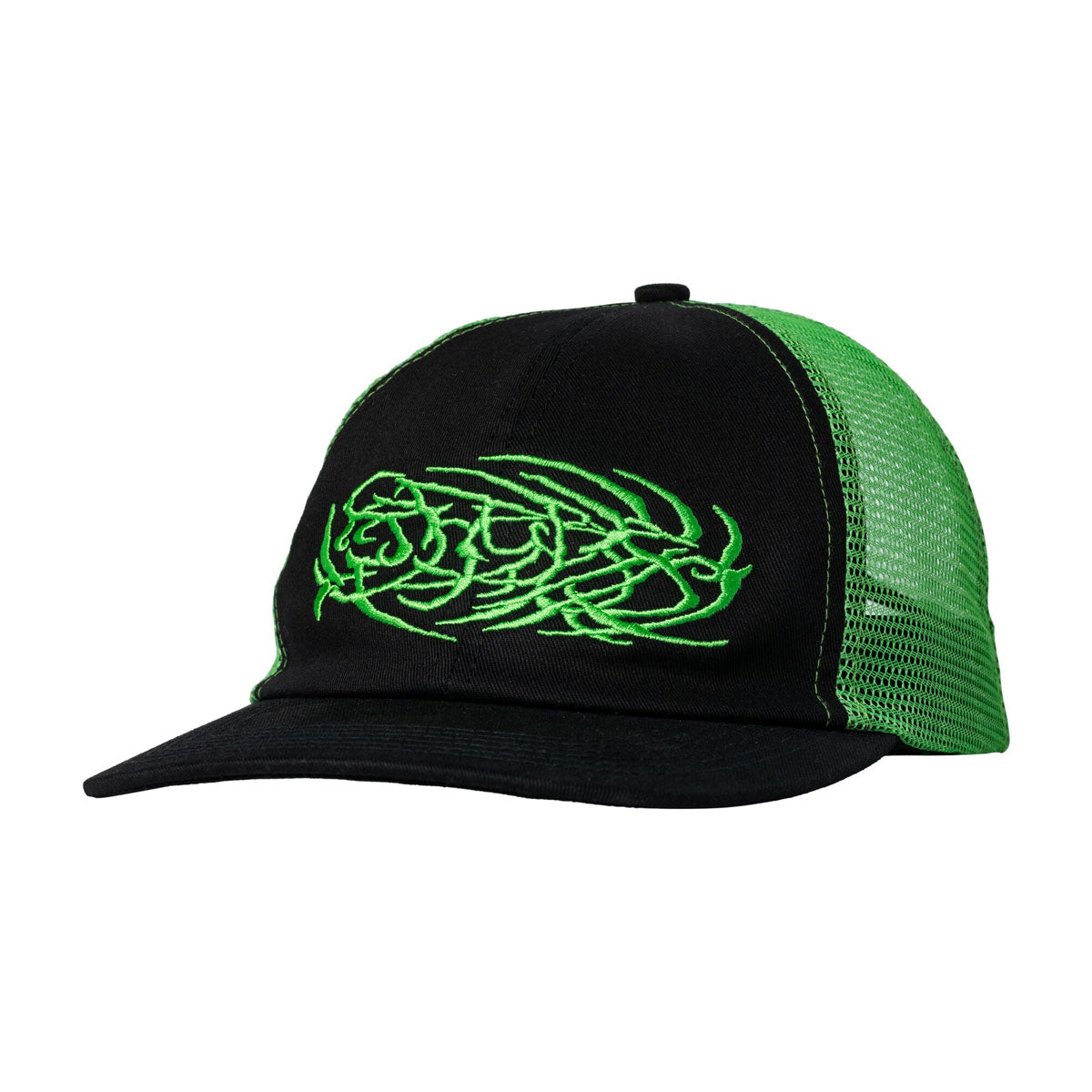 There Chainsaw Hat - Black/Green image 1