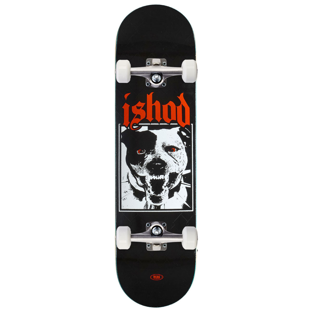 Real Ishod Vicious TT Skateboard Complete - Black - 8.50