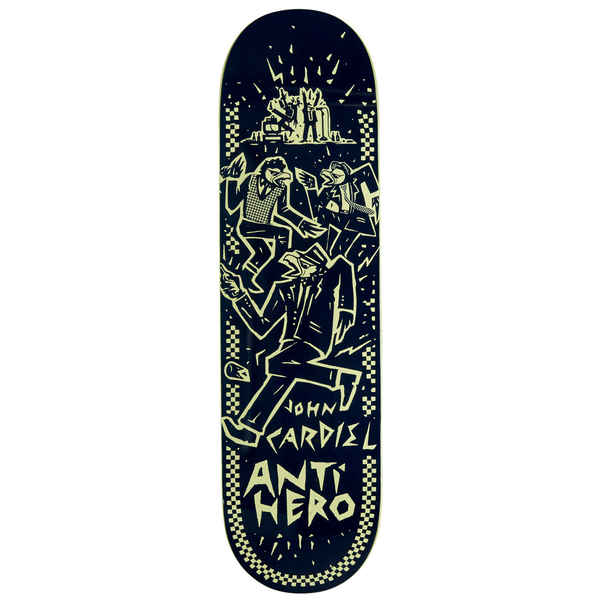Anti-Hero Cardiel Ruder Bwoys Skateboard Deck - 8.62