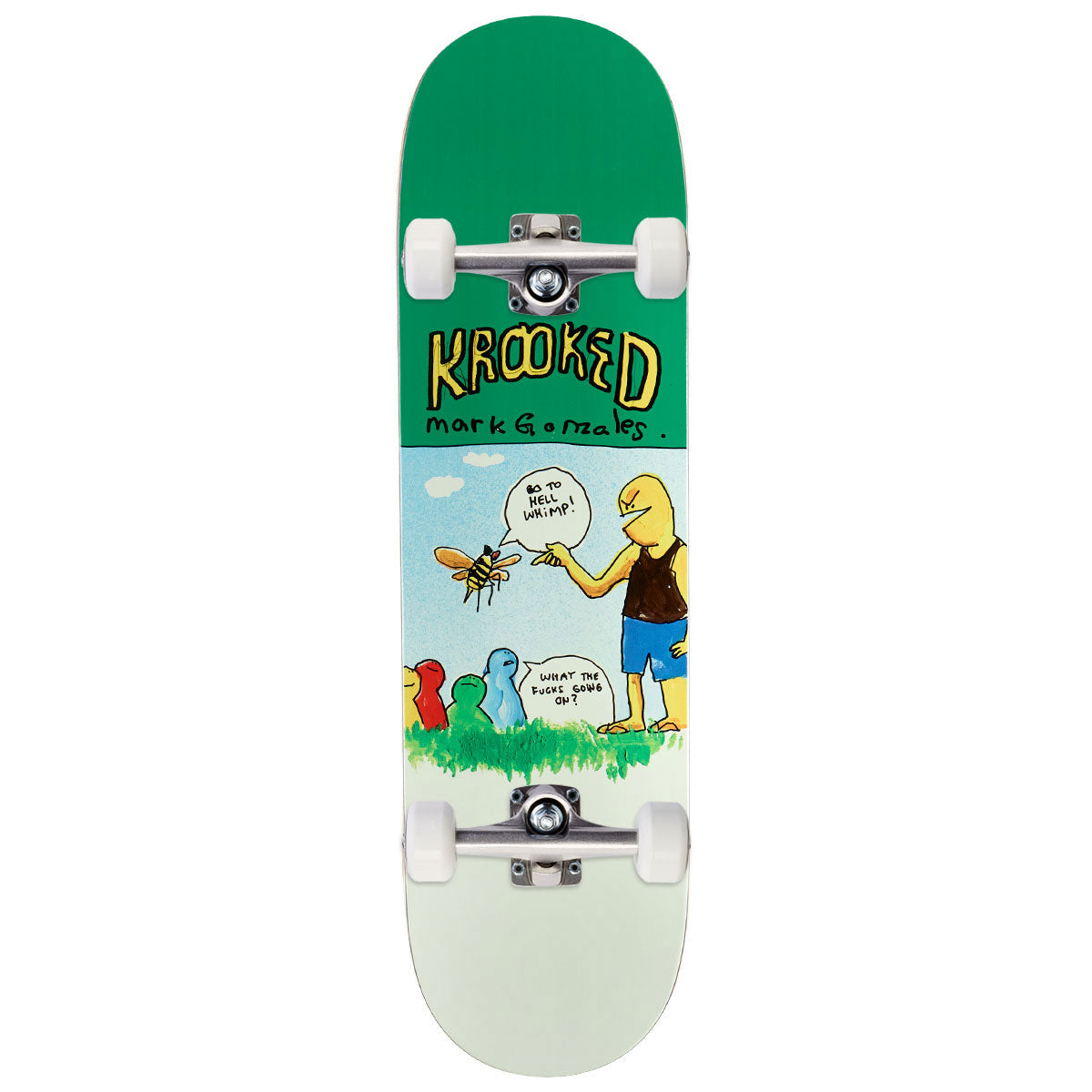 Krooked Gonz Whimp Skateboard Complete - 8.75
