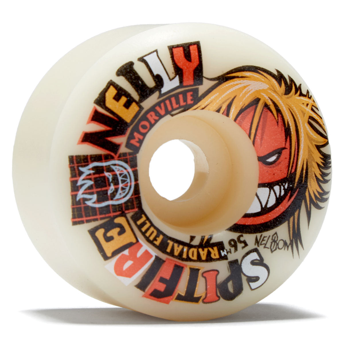 Spitfire F4 99d Radial Full Nelly Morville Rough Cut Skateboard Wheels - Natural - 56mm image 1