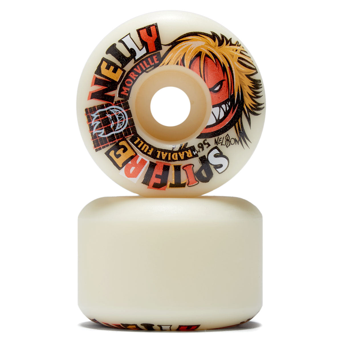 Spitfire F4 99d Radial Full Nelly Morville Rough Cut Skateboard Wheels - Natural - 56mm image 2
