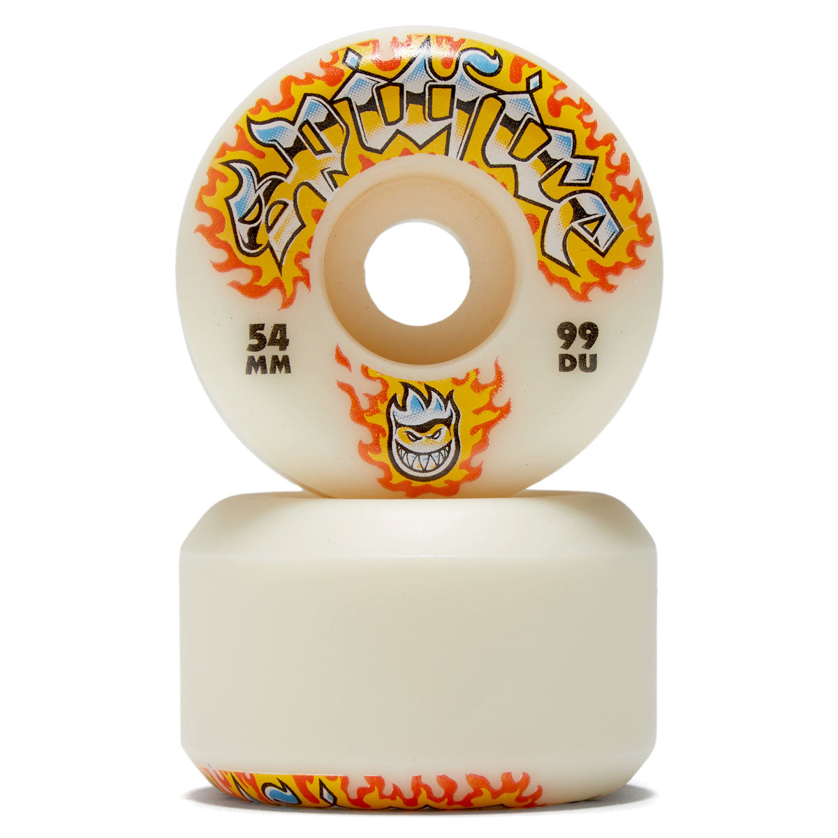 Spitfire F4 99d Chrome Venom Skateboard Wheels - Natural - 54mm image 2