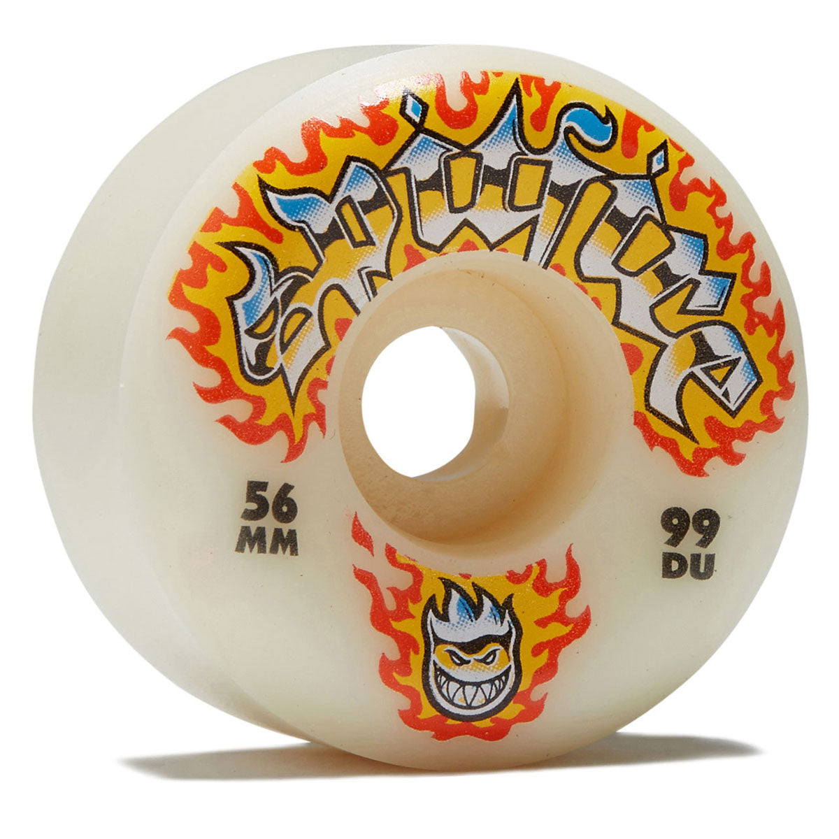 Spitfire F4 99d Chrome Venom Skateboard Wheels - Natural - 56mm image 1