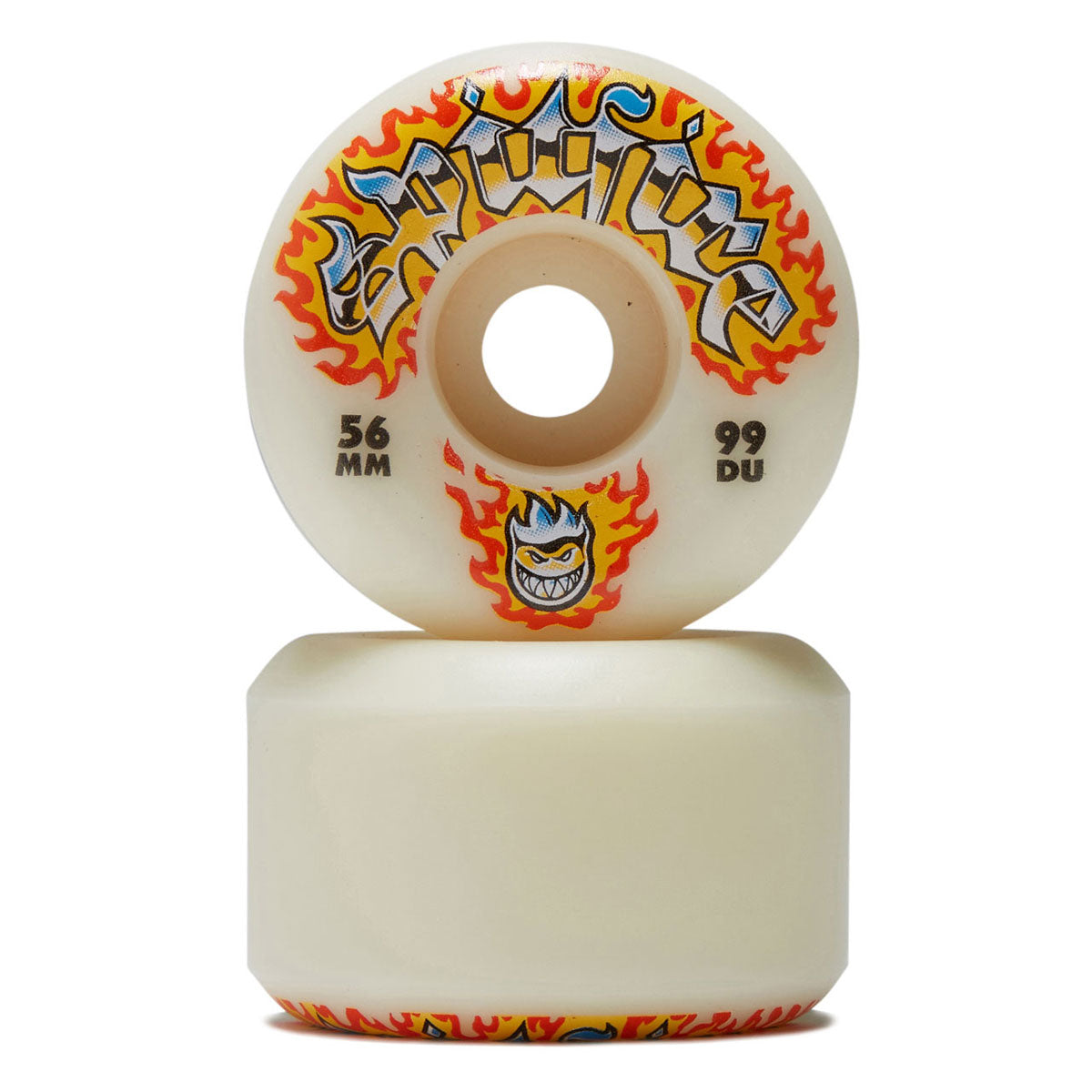 Spitfire F4 99d Chrome Venom Skateboard Wheels - Natural - 56mm image 2