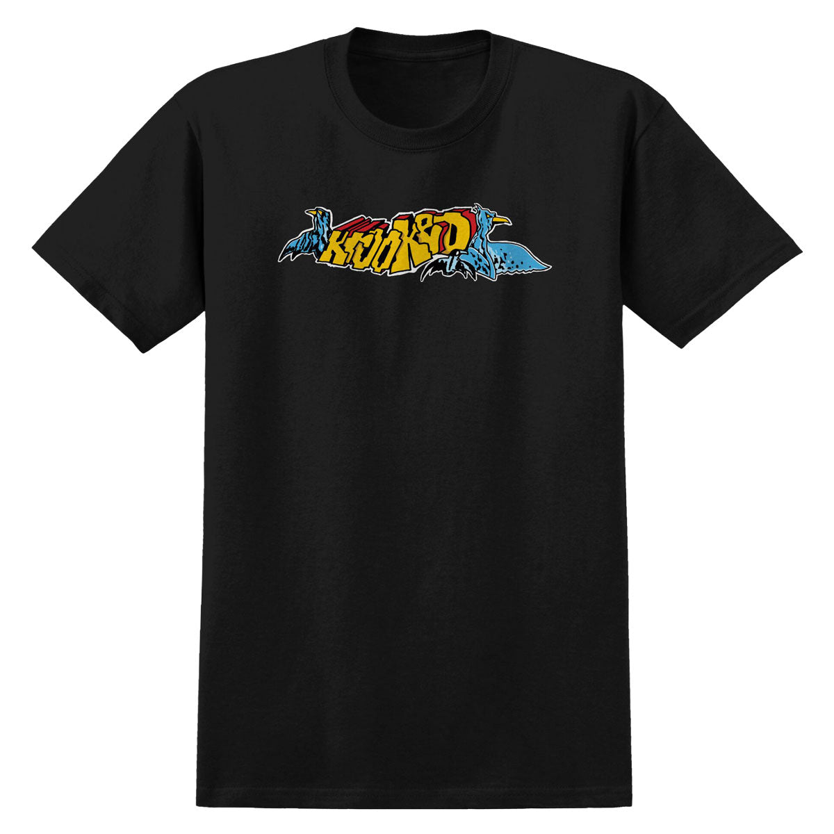 Krooked Raptors T-Shirt - Black image 1
