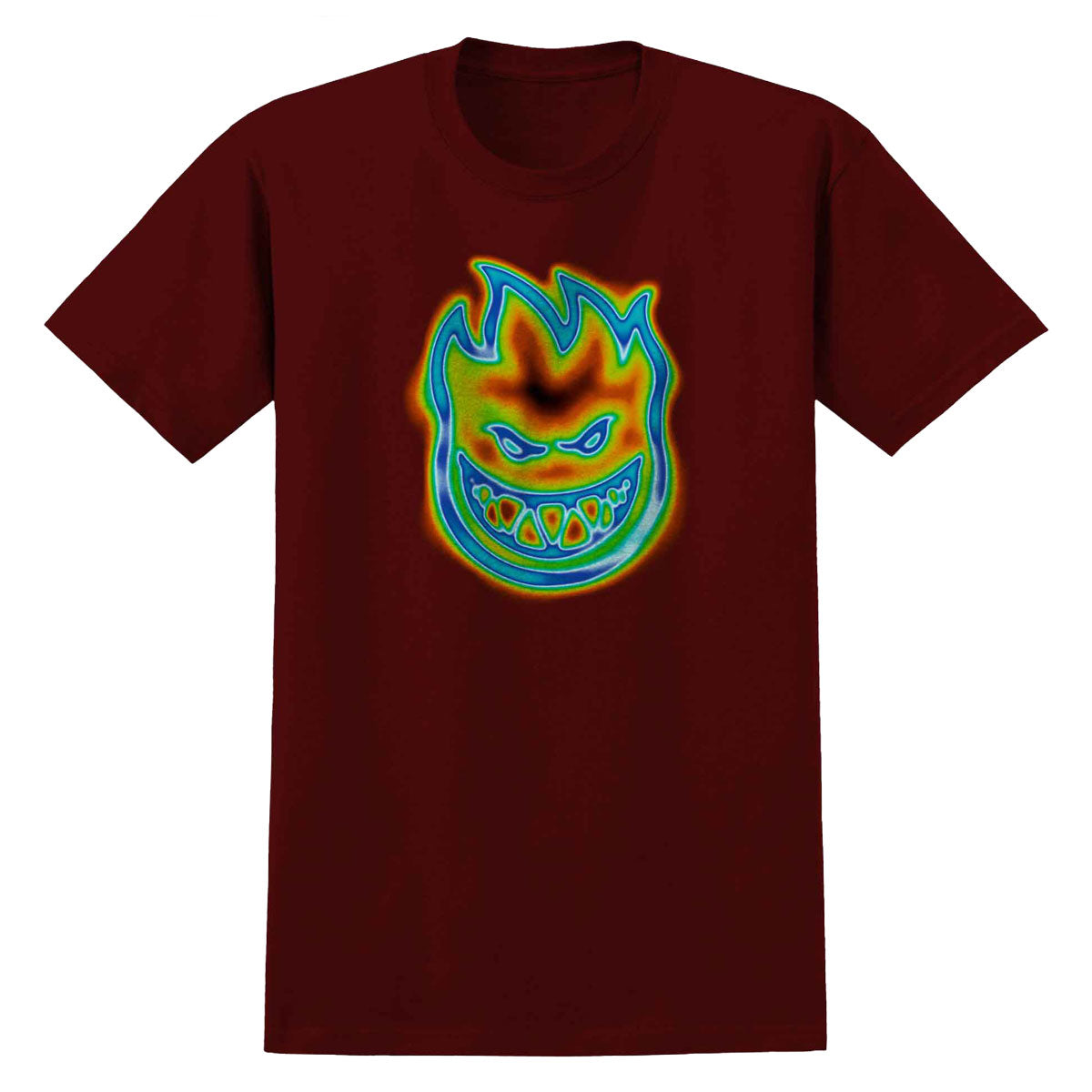 Spitfire Radioactive Bighead T-Shirt - Burgundy image 1