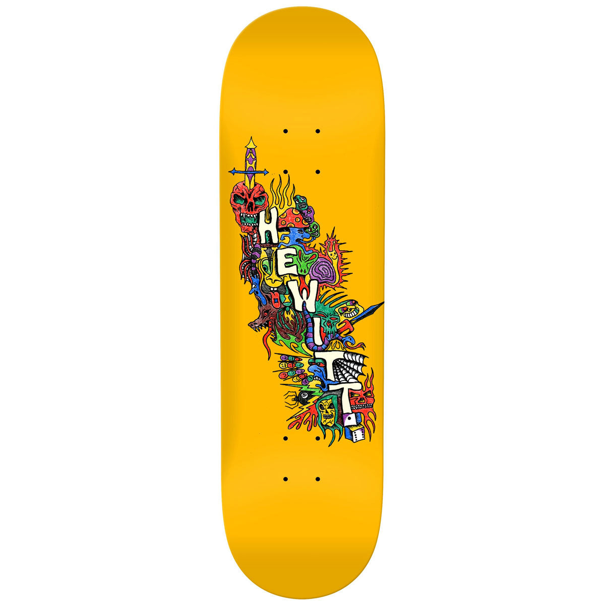 Anti-Hero Hewitt Cascade Skateboard Deck - 8.65