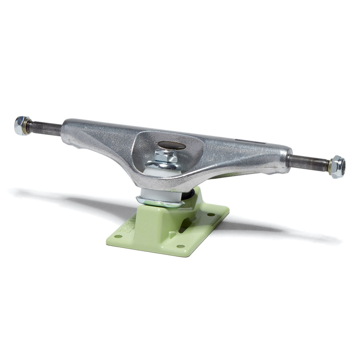 Venture Scribble V-Light Skateboard Trucks - Polished/Green - 5.8 image 2