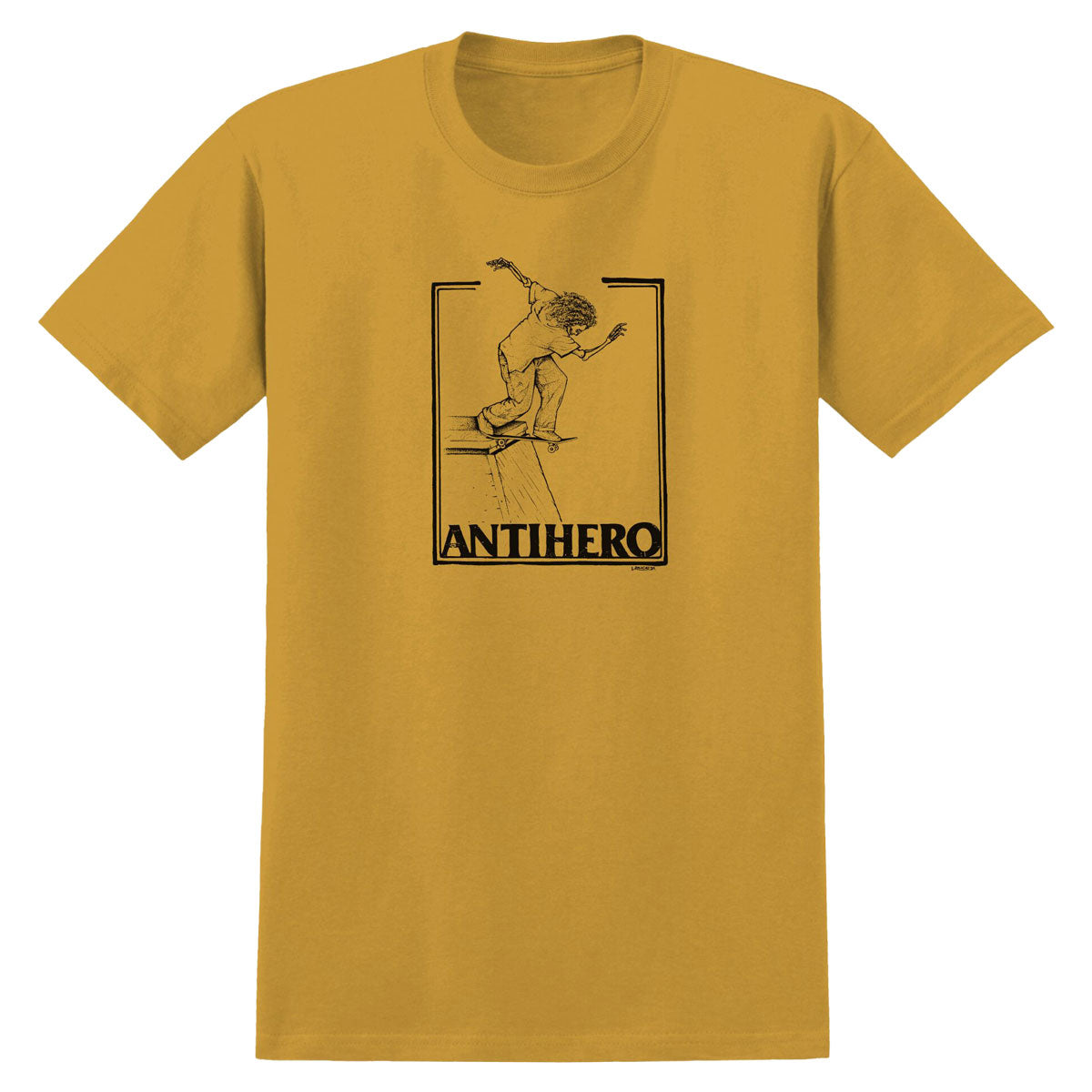 Anti-Hero Doobie Lance T-Shirt - Heather Mustard image 1