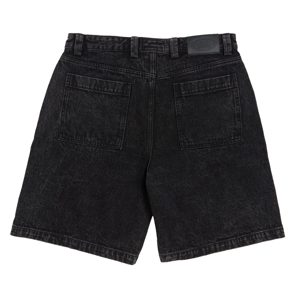 Real Street Cleaner Denim Shorts - Black Stone/Acid Wash – Daddies