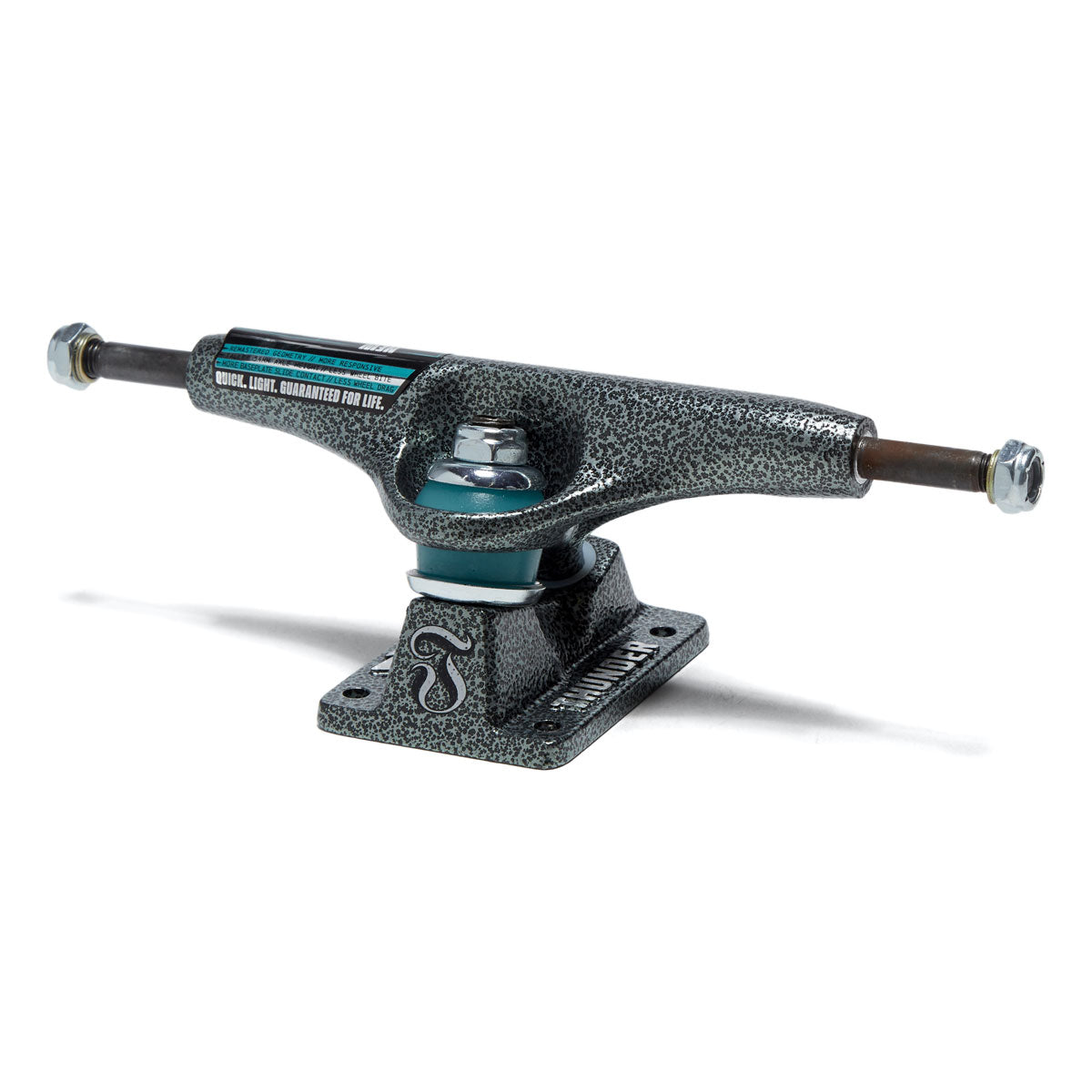 スケートボード THUNDER T-II LEVIATHAN 147 Thunder Team T-II Leviathan Skateboard Trucks - Black/Teal - 147mm