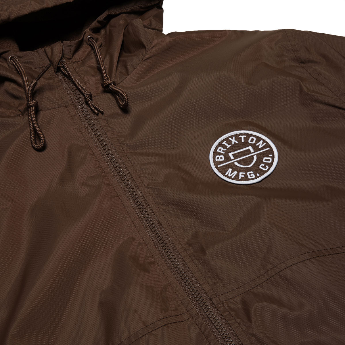 Brixton Claxton Crest Lined Hooded Jacket - Bison image 3
