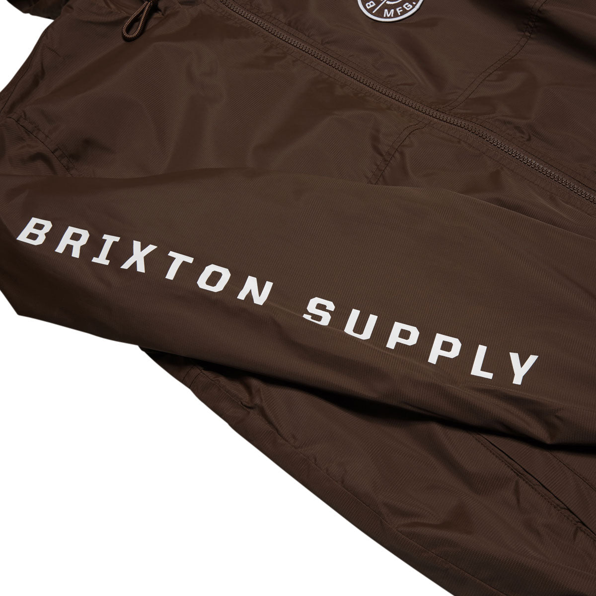 Brixton Claxton Crest Lined Hooded Jacket - Bison image 4