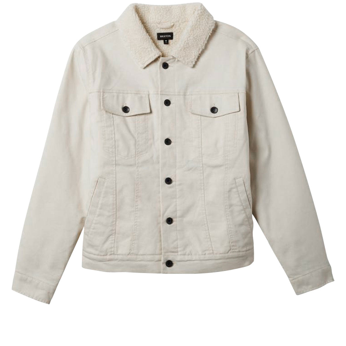 Brixton Builders Cable Lined Trucker Jacket - Natural image 1