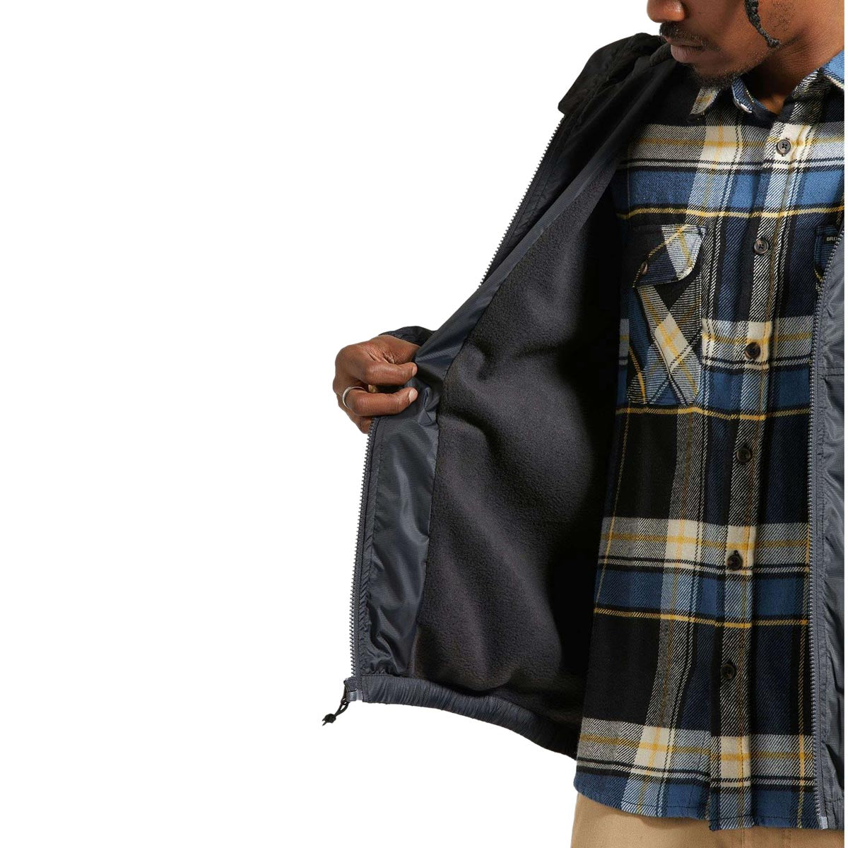 Brixton Claxton Parsons Lined Jacket - Black – Daddies Board Shop