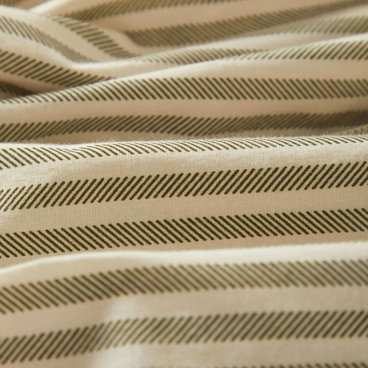 Brixton Charter Print Shirt - Whitecap/Ivy Green Stripe image 4