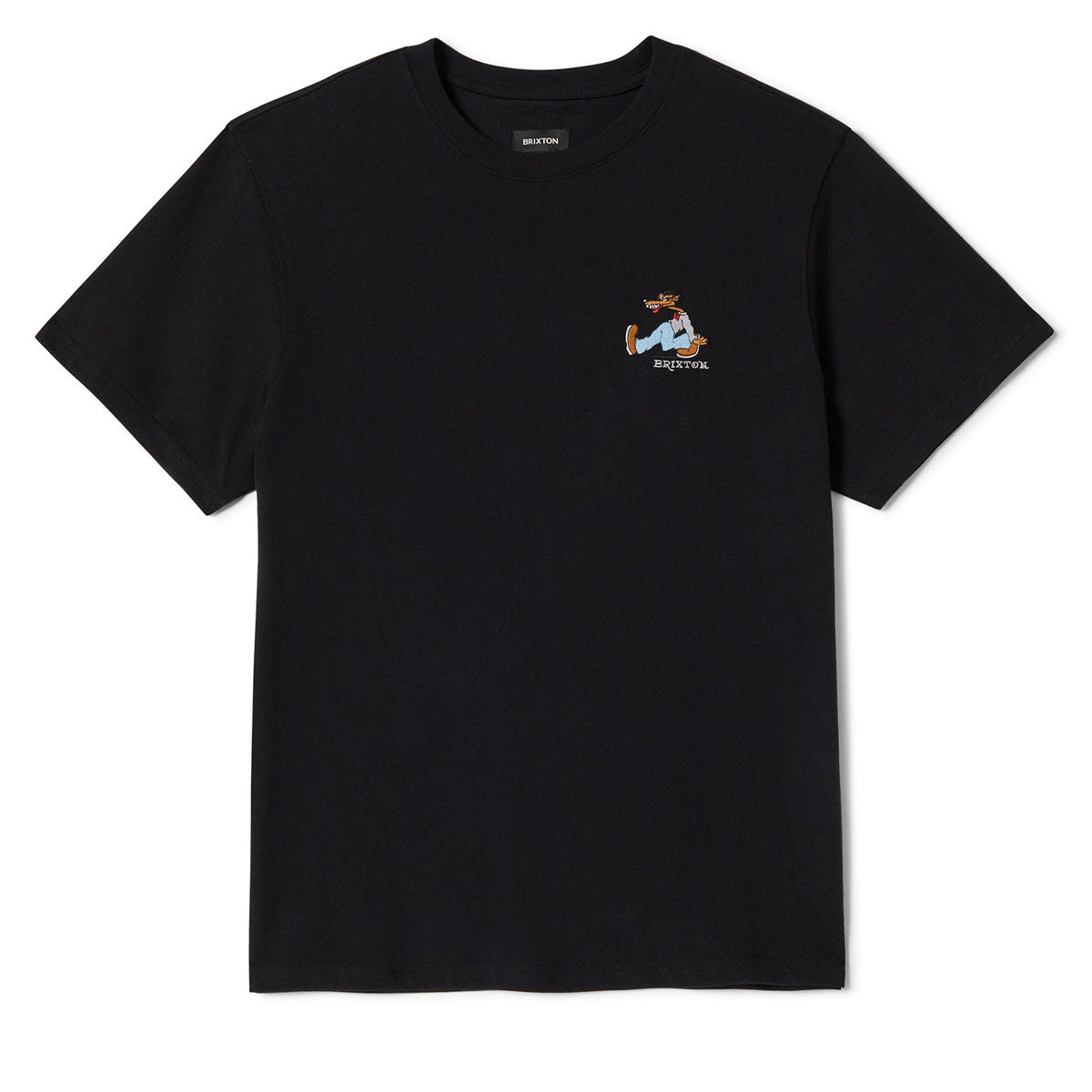 Brixton Stride Heavyweight T-Shirt - Black Classic Wash image 1