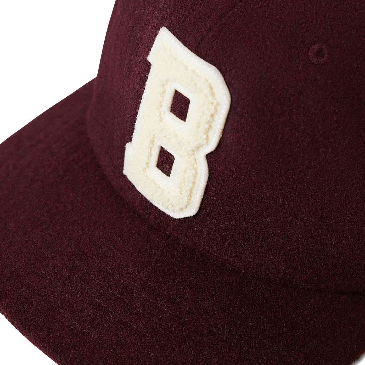 Brixton Big B Mp Cap Hat - Port Textured Wool image 3