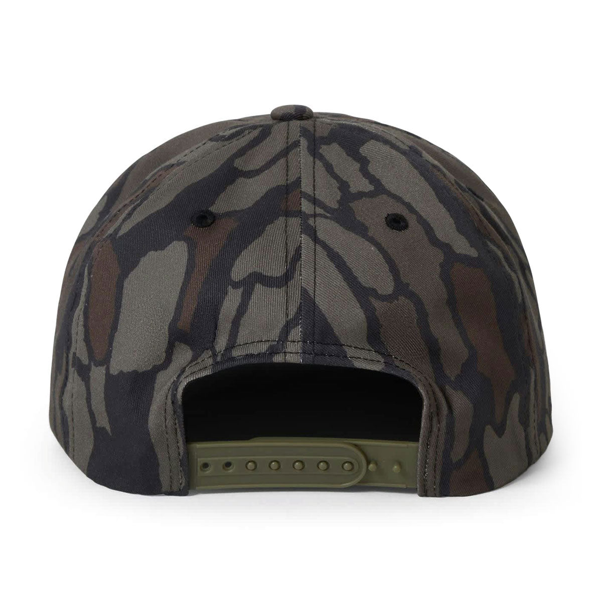 Brixton Grade Hp Snapback Hat - Bark Camo image 2