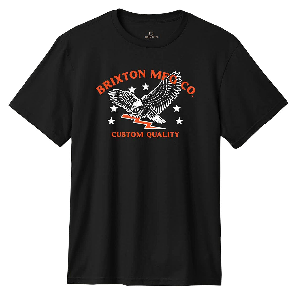 Brixton Lamont T-Shirt - Black Worn Wash image 1