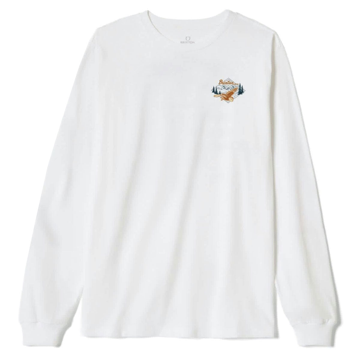 Brixton Driftway Long Sleeve T-Shirt - White image 2