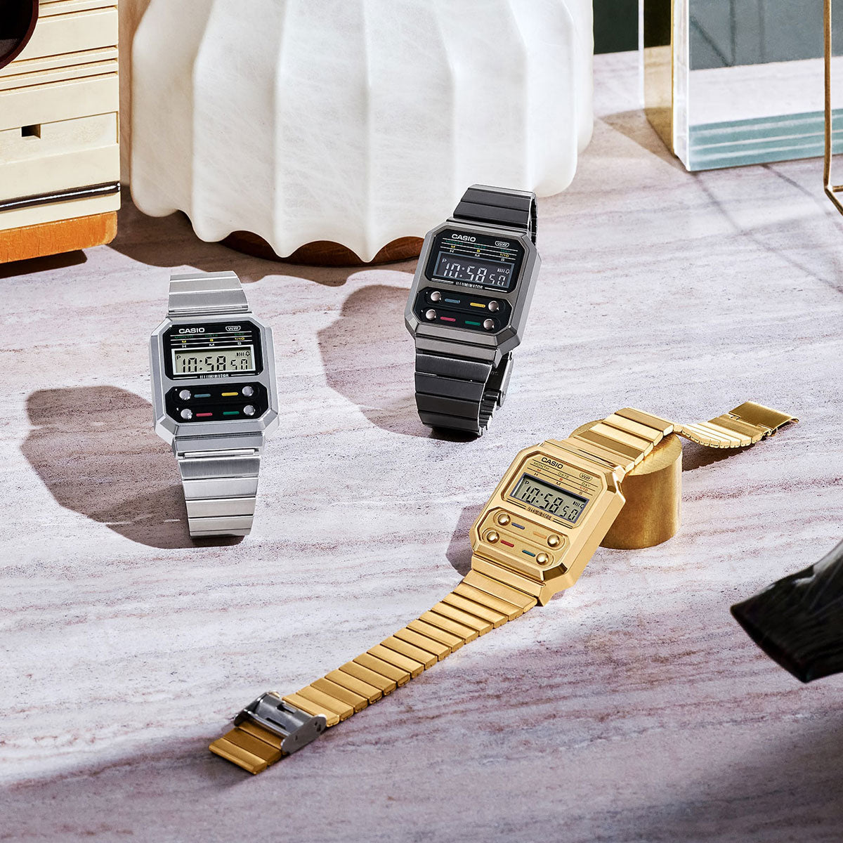 Casio A100WEG-9AVT Watch image 3