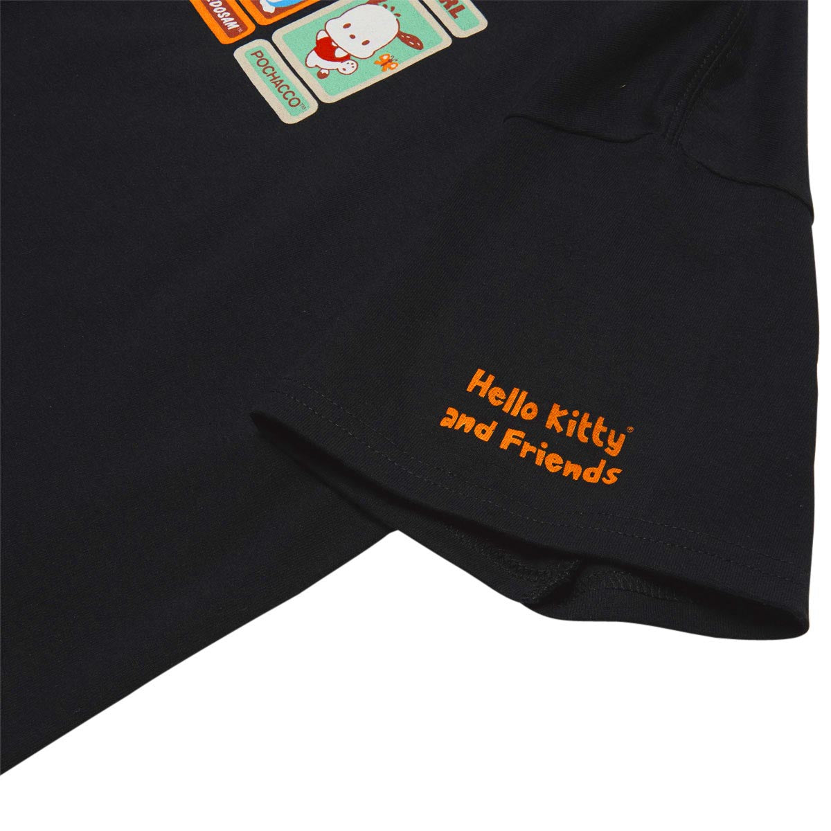 Girl x Hello Kitty Triple Kitty T-Shirt - Black image 2