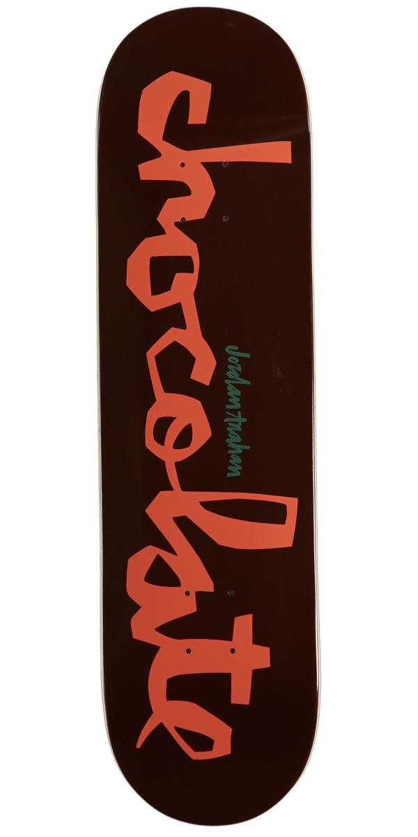 Chocolate OG Chunk Trahan Skateboard Deck - Burgundy - 8.25