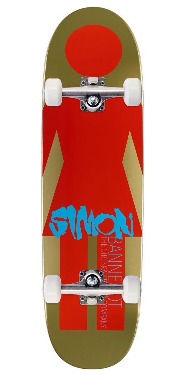 Girl Giant Metal OG Bannerot Loveseat Skateboard Complete - 9.00