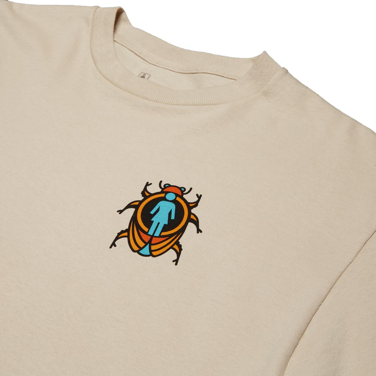 Girl Beetle Boss T-Shirt - Sand image 2